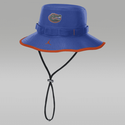 Florida Gators On Field Apex Boonie Men s Jordan Dri FIT College Bucket Hat. Nike